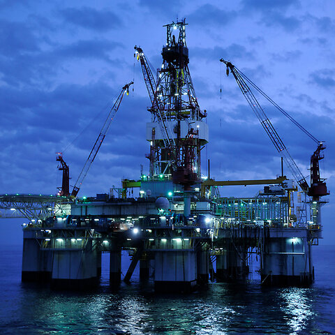 [Translate to english:] Hydraulischer Dekanter Antrieb für Bohrinseln von Viscotherm AG